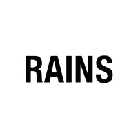Rains logo - Similar company to Danish Fashion & Textile