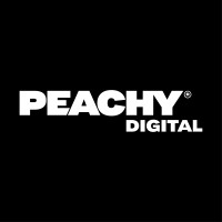 Peachy Digital logo - Similar company to Synclusive | Time To Get Together.