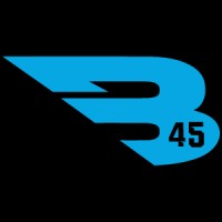 B45 Baseball logo - Similar company to Mine Baseball