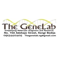 THE GENELAB IBADAN logo - Similar company to Damien Foundation Belgium Nigeria