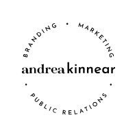 ANDREA KINNEAR: Branding / Marketing / PR logo - Similar company to Robert Hebert Media