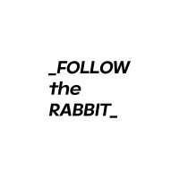 FOLLOW THE RABBIT logo - Similar company to Bluebird Artists