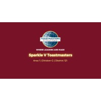 SparkleV Toastmasters logo - Similar company to Division G | District 121 | Toastmasters International