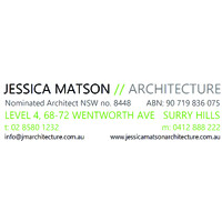 Jessica Matson Architecture Pty Ltd logo - Similar company to Campbell Hill Group