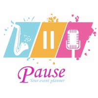 Pause event planner logo - Similar company to Gad Lighting Solutions
