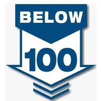 Below 100 logo - Similar company to Splints & Whiskey