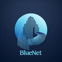 BlueNet world logo - Similar company to Kudu