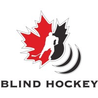Canadian Blind Hockey logo - Similar company to Clutterpuck - Hockey The Write Way