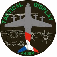 A400M ✈️ Tactical Display 🇫🇷 logo - Similar company to Rafale Solo Display