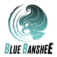 Blue Banshee Games logo - Similar company to Black Pug Studio