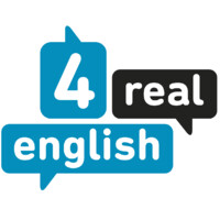 4 Real English | Academia de inglés en Pamplona logo - Similar company to Planeta Stem · Planetario De Pamplona