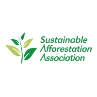 Sustainable Afforestation Association logo - Similar company to My Trees Trust