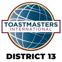 Toastmasters District 13 logo - Similar company to G.Ho.St Global Hosted Operating System