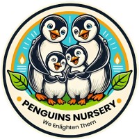 Penguins nursery logo - Similar company to Type B Studio