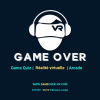Game Over VR logo - Similar company to Things3D - Vr Games Publisher - Qubefall Free Out Now!