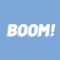 BOOM! logo - Similar company to Alignmentpuzzel