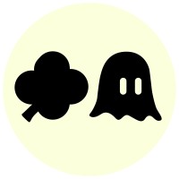 Lucky Ghost 🍀👻 logo - Similar company to Hoffen Studio