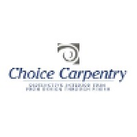Choice Carpentry logo - Similar company to Choice Cabinet Canada Inc.
