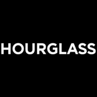 Hourglass Cosmetics logo - Similar company to Melt Cosmetics