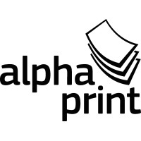 alpha print GmbH logo - Similar company to Medaspis Gmbh