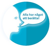 Alla har något att berätta logo - Similar company to Att! Studios