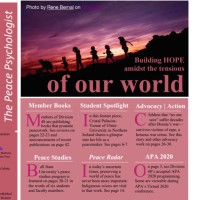 The Peace Psychologist (Newsletter for APA Division 48) logo - Similar company to The Center For Men'S Excellence