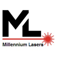 Millennium Lasers logo - Similar company to Print Crowd