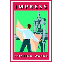 Impress Printing Works logo - Similar company to Plus Print Ltd.
