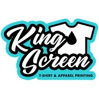 King Screen logo - Similar company to Ape Do Good Screen Printing
