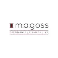 m.a.goss governance + strategy + law logo - Similar company to Beaumont Care