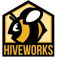 Hiveworks Comics logo - Similar company to Revolve Comics