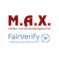 MAX Medien- und Veranstaltungstechnik logo - Similar company to Audio Pro Heilbronn Elektroakustik Gmbh