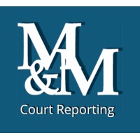 M & M Court Reporting Service logo - Similar company to Court Reporters Clearinghouse
