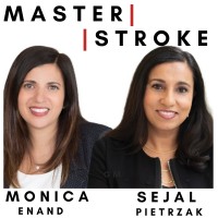 MasterStroke Podcast with Monica Enand and Sejal Pietrzak logo - Similar company to Nextpeak Studio