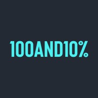 100AND10% logo - Similar company to Laserlines Creative Ltd