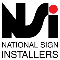 National Sign Installers logo - Similar company to Selkirk Signs