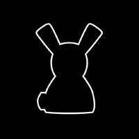 Rabbits Black logo - Similar company to Neutral Studio
