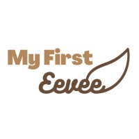 My First Eevee logo - Similar company to Eevee Auctions