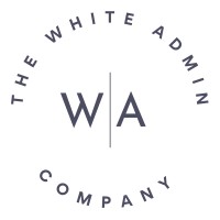 The White Admin Company logo - Similar company to Purser Support