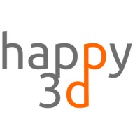 Happy 3D logo - Similar company to Jaquba 3D