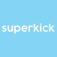 Superkick - Smoothies, Shakes, Frappés, Frozen Fruit logo - Similar company to Fruit Studio - Organic Açaí