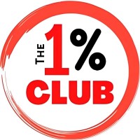 The 1% Club BHU logo - Similar company to Dsignrz | Animation Solutions