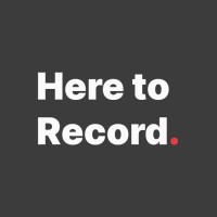 Here to Record logo - Similar company to Rundown Studio