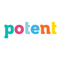 Potent logo - Similar company to Pineapple Planet