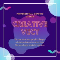 Creative Vect®️ logo - Similar company to Papier Typography & Design