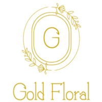 Gold Floral logo - Similar company to Olympic Wholesale Company Ltd
