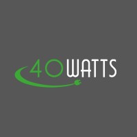 40Watts logo - Similar company to Packgy