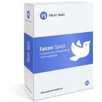 Web platform Falcon Space logo - Similar company to Brand Resource