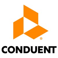 Conduent logo - Similar company to Lifeworks Wellbeing (Acquise Par Telus Santé | Acquired By Telus Health)
