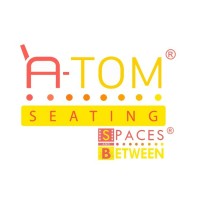 Atom Seating® logo - Similar company to Rise Boothless Cinema Solutions